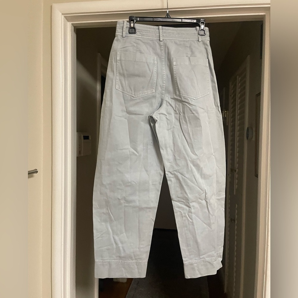 EUC Apiece Apart Mari Barrel Pants in Sky Blue - Picture 8 of 11